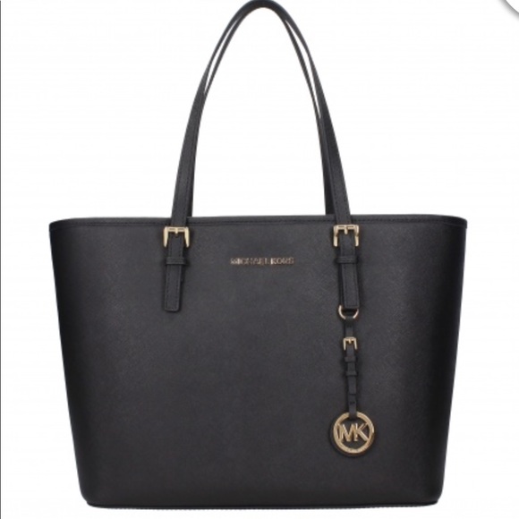 MICHAEL Michael Kors Handbags - Michael Kors Jet Set Saffiano Large Tote